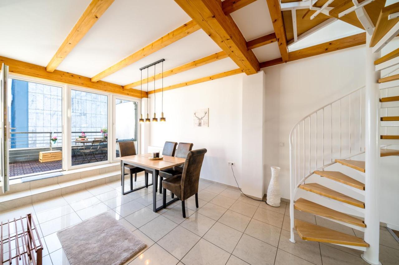 하노버 Stylisches Penthouse Zentral Balkon 75M2 Nflx 아파트 외부 사진