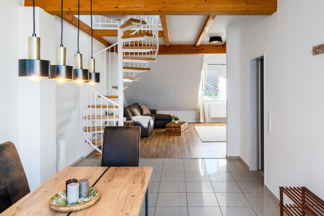 하노버 Stylisches Penthouse Zentral Balkon 75M2 Nflx 아파트 외부 사진