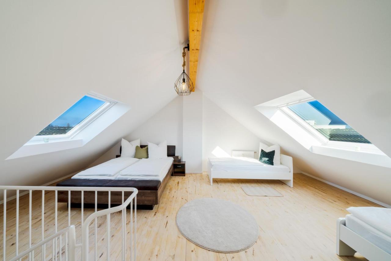 하노버 Stylisches Penthouse Zentral Balkon 75M2 Nflx 아파트 외부 사진